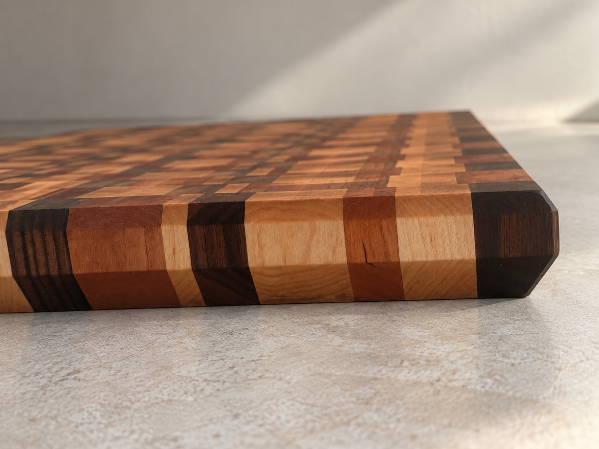 Woven End-Grain Cutting Board